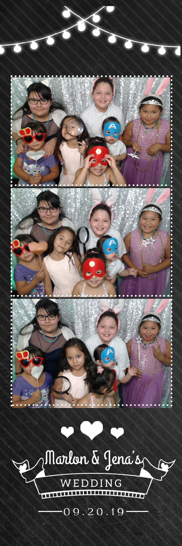 Jena and Marlon's Wedding | View more photos from the event at gallery.photoboothbillings.com/u/PhotoBoothBillings/Jena-and-Marlons-Wedding